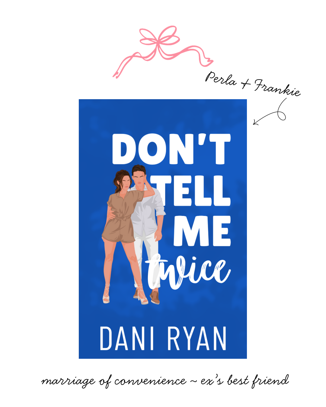 Don’t Tell Me Twice cover with main tropes