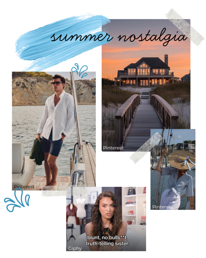 Mood board for next book