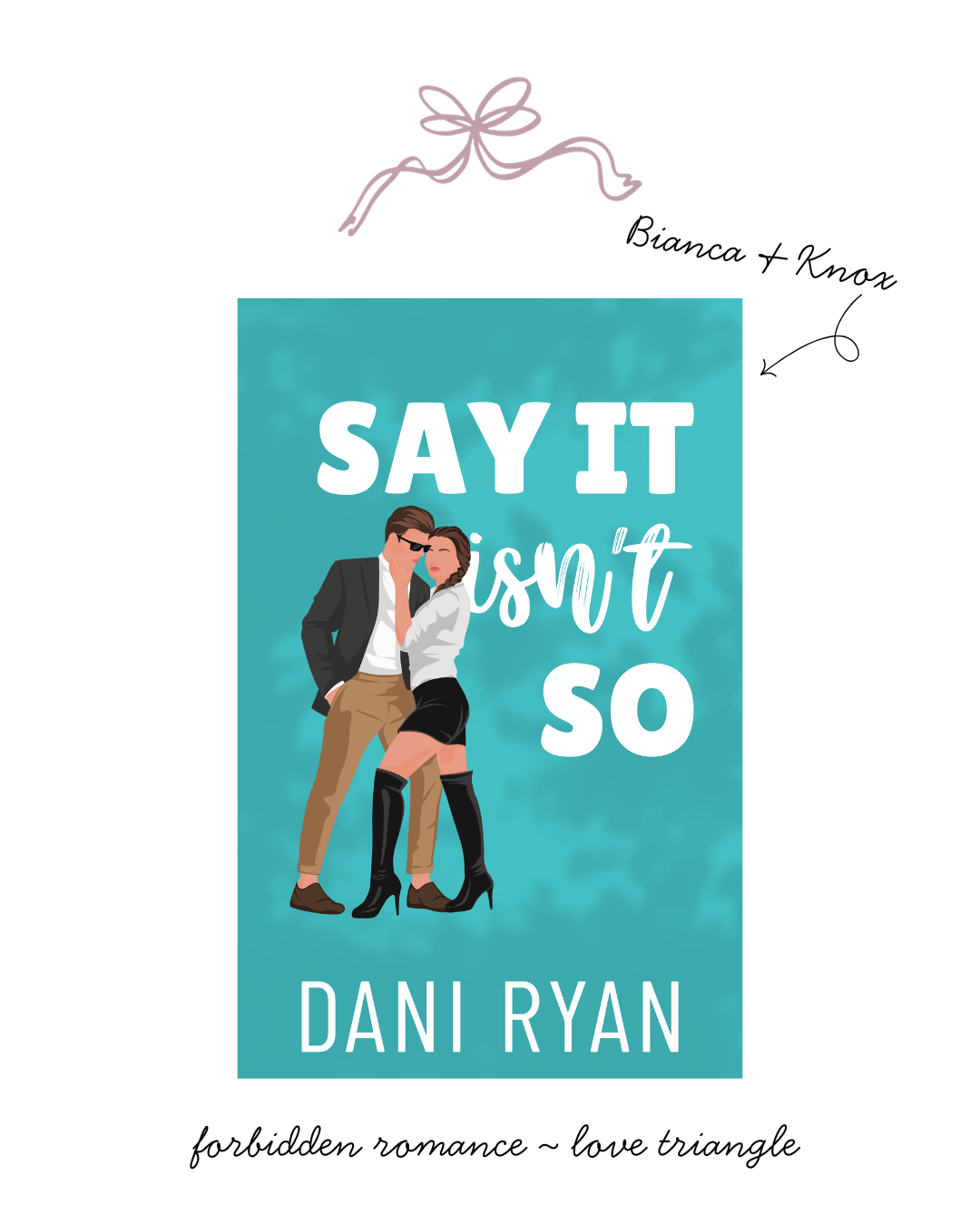 Say It Isn’t So cover with main tropes