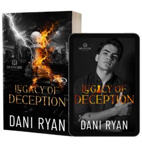 Legacy of Deception by Dani Ryan covers